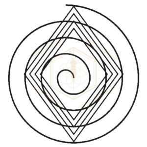 Gráfico Radiestésico Digital — Espiral Cósmica