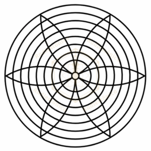 Gráfico Radiestésico Digital — Harmonia