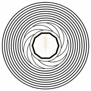 Gráfico Radiestésico Digital — Trígono