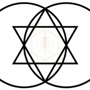 Gráfico Radiestésico Digital — Vesica Piscis